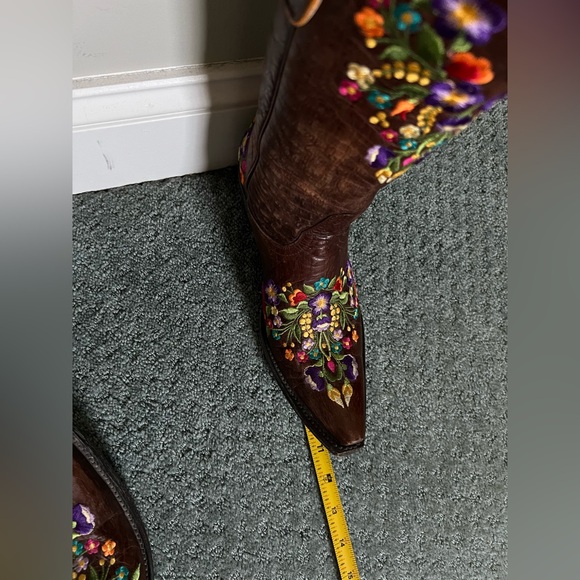 Old Gringo 8.5 B Sora Floral Western Cowboy Cowgirl Boots Valentines Gift - Picture 7 of 10